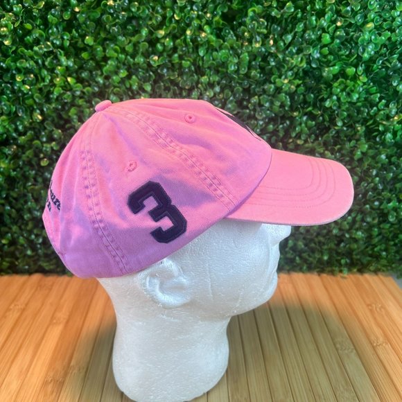 Polo Ralph Lauren Women’s Pink Hat #3 MCMLXVII O/S - Picture 5 of 10